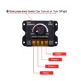 thumbnail image 3 of Controlador Dimmer LED GOMING RF 30A 5-24V Inalámbrico, 3 of 6