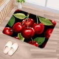 thumbnail image 5 of Cherry Polyester Non-Slip Machine Washable Bath Rug Indoor Rug Door Carpet, 5 of 6