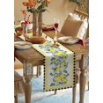 thumbnail image 3 of Modern Table Runner Idyllic Summer Fresh Lemon Plaid Table Runners for Wedding Kitchen Dinner Tablecloth Decor, 3 of 5