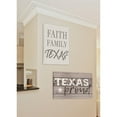 thumbnail image 2 of Stupell  Faith Family Texas Typography Stretched Canvas Wall Art 16 x 20, 2 of 5