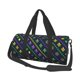 thumbnail image 1 of Balery Mardi Gras Strings of Beads Bolsa de Gimnasio para Mujeres y Hombres, Bolsa de Viaje Impermeable, Bolsa de Fin de Semana con Compartimento para Zapatos y Bolsillo Húmedo, 1 of 6