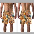 thumbnail image 3 of luoweisi Men's Beach Shorts Quick Dry Swim Trunks with Mesh Lining Shell 2XL, 3 of 5
