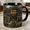 Black, variant on Bus Driver Dad Accent Mug, Father’s Day Gift Coffee Mug with Dashboard Route Sign Design