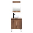 thumbnail image 1 of Gabinete Para Baño Mueble Lavamanos Con Espejo Ovalin y Monomando Fibra de Madera MFC  KingsHouse cafe Estandar, 1 of 8