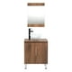 thumbnail image 1 of Gabinete Para Baño Mueble Lavamanos Con Espejo Ovalin y Monomando Fibra de Madera MFC  KingsHouse cafe Estandar, 1 of 8