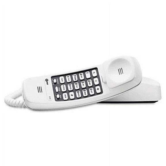 At&T 210 Trimline Telephone, White