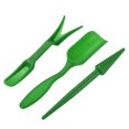 thumbnail image 4 of Unique Bargains Garden Shovel Hand Tools Transplanting Digging Scoops Kits, Green, 4 of 5