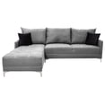 thumbnail image 3 of Sala esquinera El Bazar Store Caslon Gris plata, 260x180 cm, Lino nacional, Modular, 3 of 6