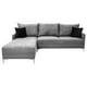 thumbnail image 3 of Sala esquinera El Bazar Store Caslon Gris plata, 260x180 cm, Lino nacional, Modular, 3 of 6