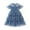 a-Blue17262, variant on Girls Dress Toddler Lightweight Gold Star Print Tiered Tulle Dress Ruffle Short Sleeve A Line Midi Dress For Party Daily Wear