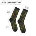 thumbnail image 3 of KLL Carnival Mardi Gras3 Print Cool Socks Men's Women's Crew Socks Funny Crazy Novelty Stockings, 3 of 7