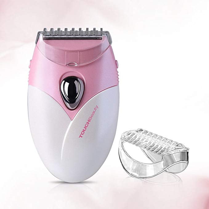 TOUCHBeauty Painless Electric Shaver Remover for Women Shaving Removal Wet & Dry Use with Hypoallergenic Foil Portable Trimmer for Flawless Body Arm Leg Bikini Line