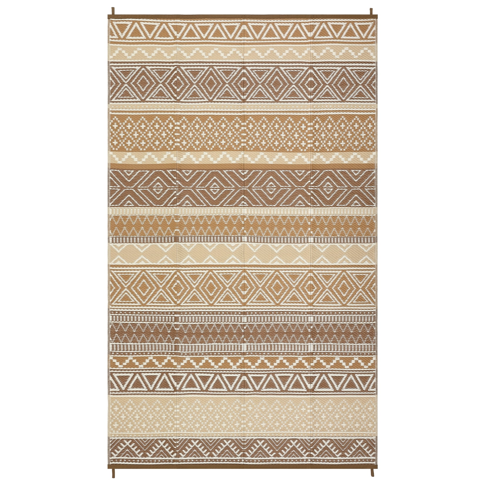 Ataucjin 8x10 Outdoor Rug Waterproof Plastic Straw Rugs Reversible Outdoor Patio Rug Camping,RV Mat,Large Outside Rug Carpet for Porch, Deck,Backyard, Balcony,Easy Cleaning