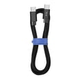 thumbnail image 3 of Blu Element Braided Charge/Sync USB-C to USB-C Cable 4ft 60W Black, 3 of 5