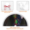 thumbnail image 5 of Terraria Christmas Tree Skirt with Tassel Thickened Xmas Tree Base Cover for Decorations Holiday Party, 5 of 7
