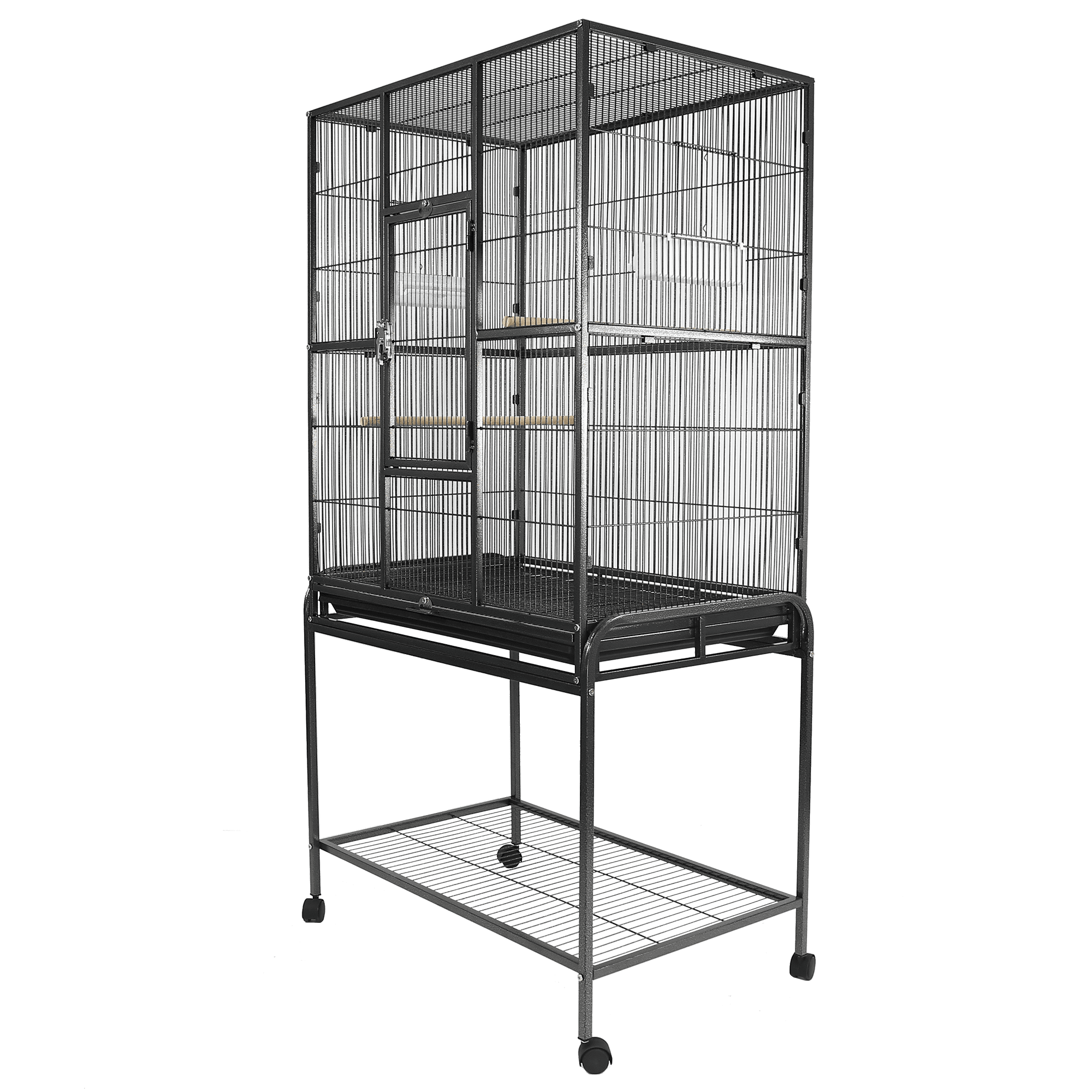 13120 Black Economy Flight Bird Cage, by A&E Cage Company