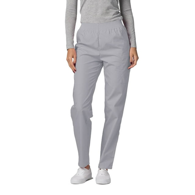 Adar Universal Scrubs for Women - Tapered Utility Cargo Scrub Pants