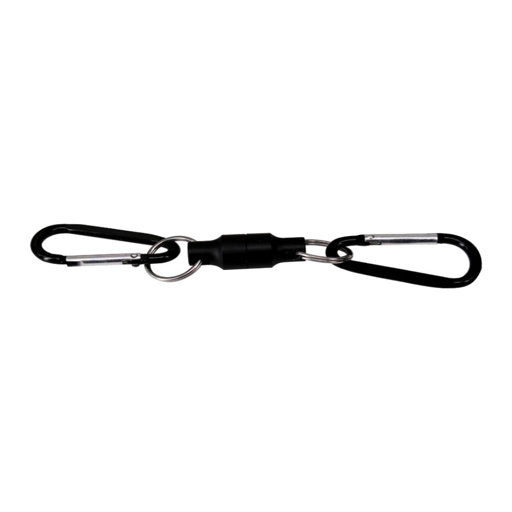Multifunction Net Holder Hook Buckle Powerful Release Keeper Black