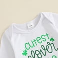 thumbnail image 7 of Okbabeha Baby Boys Girls Outfit Set St Patrick's Day Long Sleeve Clothes Bodysuit, 7 of 7