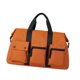 thumbnail image 4 of Bolsa de gimnasia Bolsa de lona para hombres multipropósito, liviano con bolsillo de bolsillo portátil de semanario para el gimnasio de entrenamiento Naranja, 4 of 8