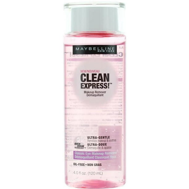 Maybelline New York Clean Express! Classic Eye Makeup Remover, 4 Fl. Oz