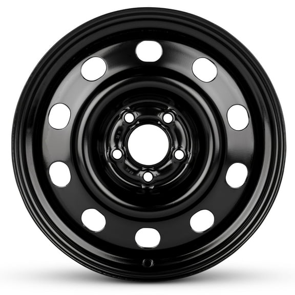 For 2006-2011 Ford Crown Victoria 17 Inch Painted Black Rim - OE Direct Replacement - Road Ready Car Wheel