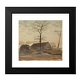 thumbnail image 2 of Oskar Laske 16x15 Black Modern Framed Museum Art Print Titled - Village Near Krakau (1915), 2 of 5