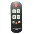 thumbnail image 2 of 3X Control Remoto de TV A-TV10 para Personas Mayores, Control Remoto Universal Simple A Prueba de Agua con Luz LED para Todos los Modelos de TV, 2 of 5