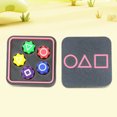 thumbnail image 1 of Juego de 5 piezas de dados coreanos, juguete portátil para atrapar piedras con impresión 3D, juego interactivo de lanzamiento de piedras, multijugador para la coordinación mano-ojo, 1 of 9
