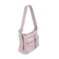 thumbnail image 3 of Reebok Women's Eve Crossbody Handbag, Mocha, 3 of 5
