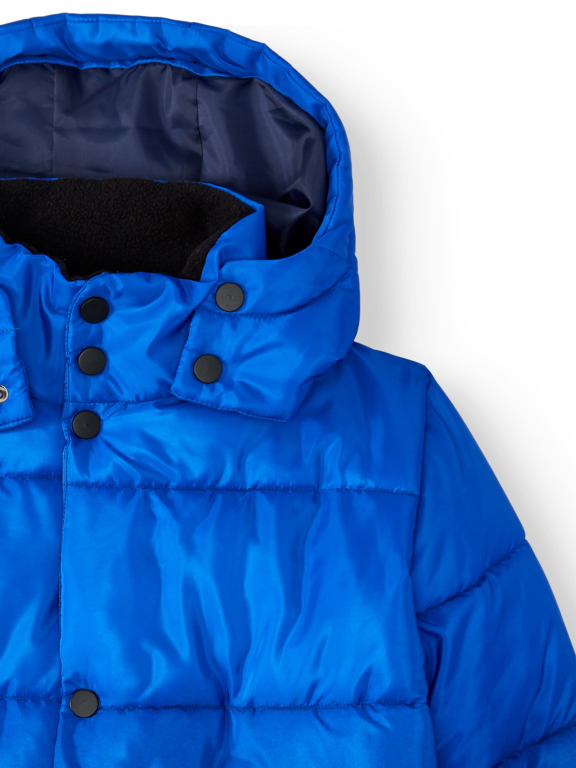 Climate Concepts Boys Ombre Puffer Coat, Sizes 8-18