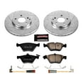 thumbnail image 3 of PowerStop Front Z23 Evolution Sport Carbon-Fiber Ceramic Brake Pad and Drilled & Slotted Rotor Kit Fits: MERCEDES-BENZ Select Models K5168, 3 of 10