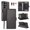 Black, variant on For Samsung Galaxy S26 FE 5G 6.7inch Phone Case Wallet, RFID Blocking Magnetic Buckle Flip Leather TPU Cover with Card Holder Wrist Strap Shockproof Phone Case,Black,For Galaxy S26 FE 5G