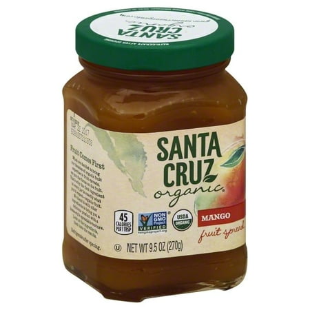(2 Pack) Santa Cruz Organic Mango Fruit Spread (Best Place To Live In Santa Cruz)