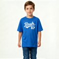 thumbnail image 2 of Boys Graphic T-Shirt Bruh 67 Meme Cool Baseball Style Vintage Kids Tees 100% Cotton Short Sleeve Tops Ages 4-13Y, 2 of 4