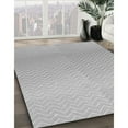 thumbnail image 2 of Ahgly Company Indoor Rectangle Patterned Platinum Silver Gray Area Rugs, 5' x 7', 2 of 6