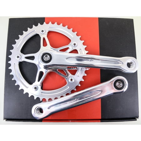 FSA Gimondi Single Speed Square Taper Track Fixie Crankset 3/32" 42T 165mm NEW