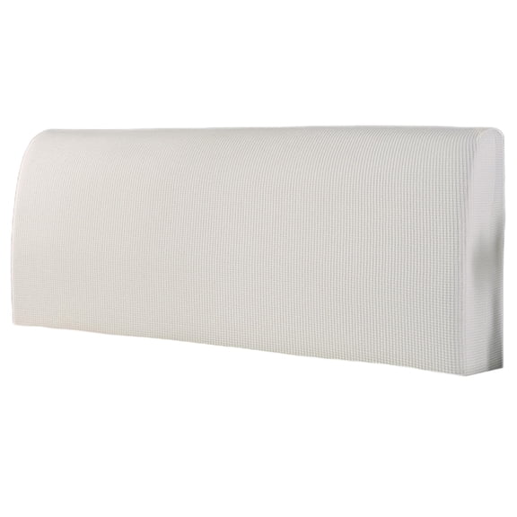 Leodye 1PCS Solid Color Full Wrap Stretch Headboard Cover, Elastic Hem Dustproof Design, Universal Protector for Bedroom Bed Headboard -70.8IN