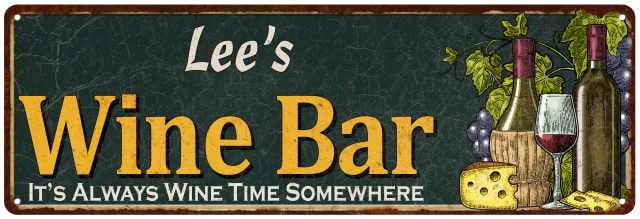 John's Bar and Tavern Red Chic Sign Man Cave Décor Gift 106180002074 