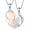 Mother Daughter, variant on Mother Daughter Heart Necklace Set for 2 S925 Sterling Silver Mother's Day Gift for Mom Mama from Daughter Birthday-3 Styles
