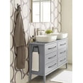 thumbnail image 2 of Amerock Kodiak Contemporary Double Prong Matte Black Wall Hook, 2 of 9