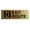 Brushed Gold, variant on Basic Exit Route Sign (Brushed Gold) - Small