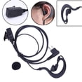 thumbnail image 1 of Kuymtek Auricular de 2 pines con micrófono PTT para Motorola CB Radio CP88 CP040 CP100 CP110, 1 of 6