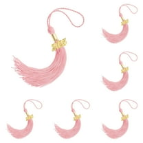 6pcs 2025 Graduation Tassel Academic Graduation Cap Tassels Multi-Color 2025 Tassel With 2025 Year Date For Graduation Students Grad Cap Decorations Graduate Gifts