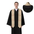 thumbnail image 4 of Fuzoiu Ladybug And Bee Print Graduation Sash,Graduation Stole,Unisex Adult Graduation Stole Shawl 91" Long,for Academic Commencements Shawl-Flattened, 4 of 7
