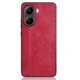 thumbnail image 2 of For Xiaomi Poco X7 Pro 5G Case Leather TPU PC Phone Cover Stitching Line - Orange, 2 of 5