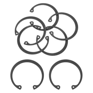Uxcell 42.5mm External Circlips / C-Clip Retaining Rings - 65Mn Steel, 30pcs Pack