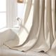 thumbnail image 3 of 2 unids/set duradero engrosado a prueba de moho cortina a prueba de luz sala de estar hogar Beige (4 #), 3 of 8