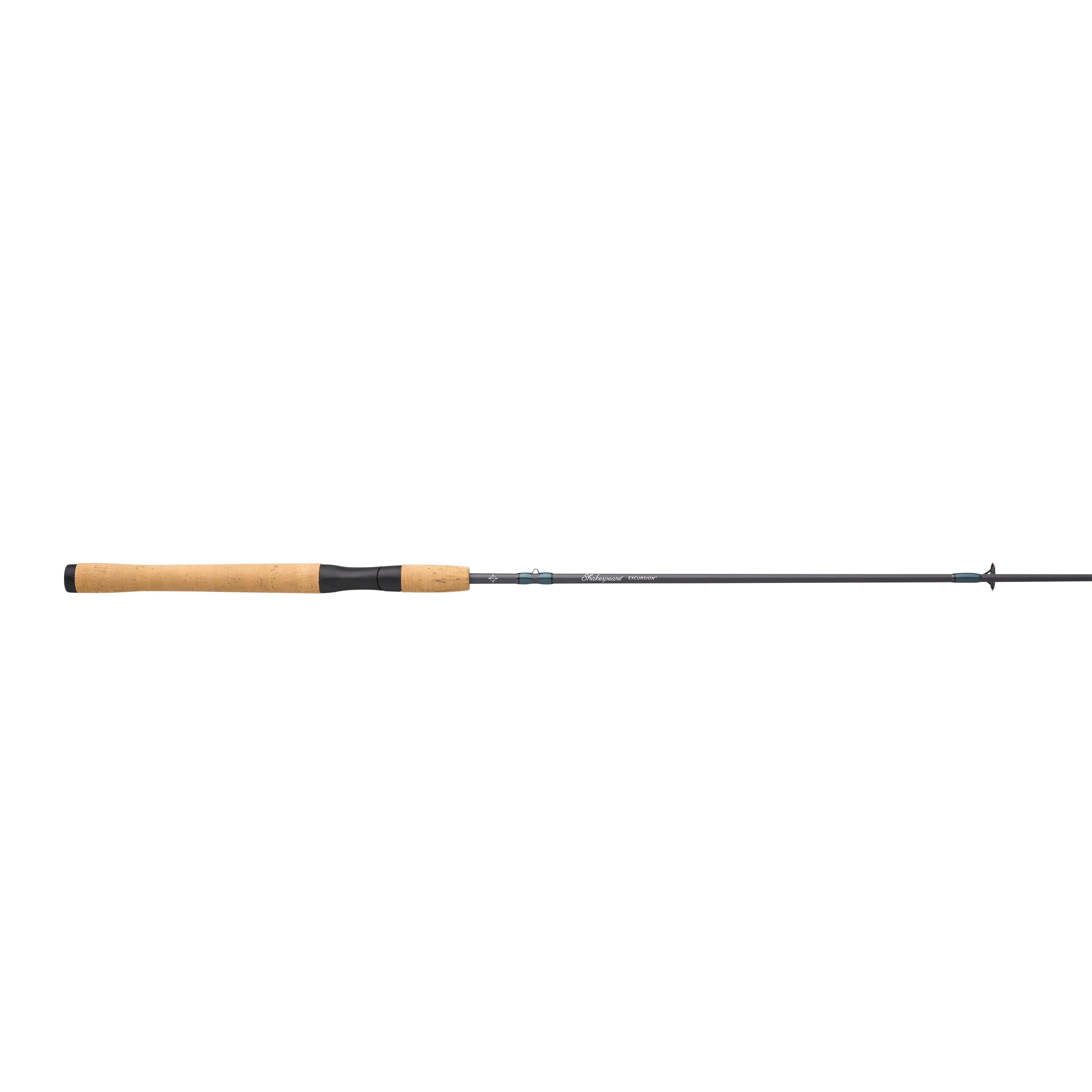 Shakespeare Excursion Spin Fishing Rod, 6'6" Medium Light