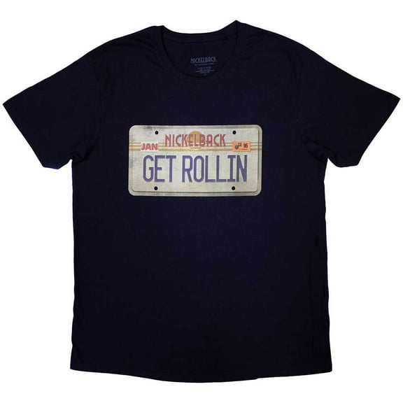 Nickelback Unisex T-Shirt: License Plate
